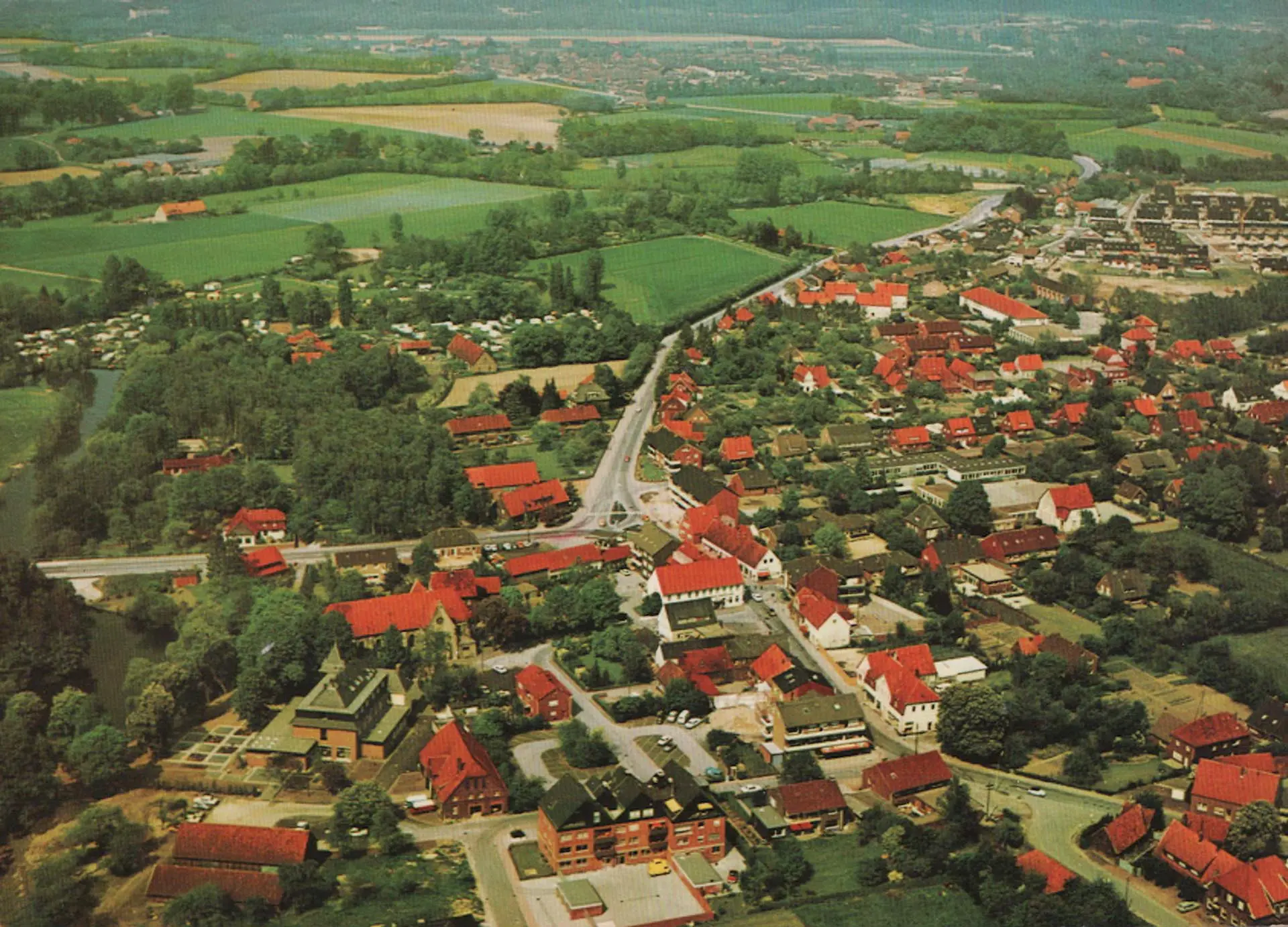 Handorf Westfalen - Luftbild, Gersfeld, Deutschland